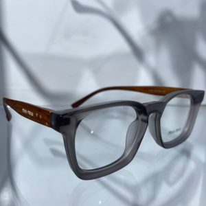 Premium Wooden Sunglass - এশ কালার